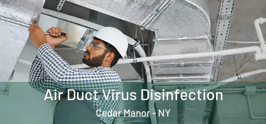  Air Duct Virus Disinfection Cedar Manor - NY
