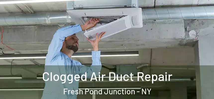  Clogged Air Duct Repair Fresh Pond Junction - NY