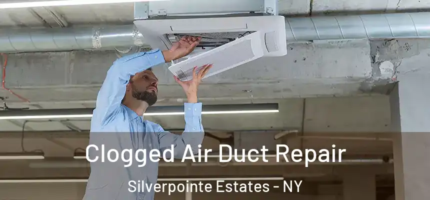  Clogged Air Duct Repair Silverpointe Estates - NY