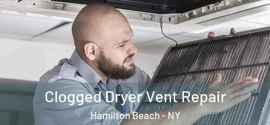  Clogged Dryer Vent Repair Hamilton Beach - NY