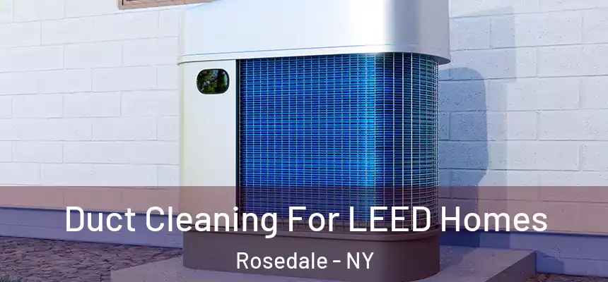  Duct Cleaning For LEED Homes Rosedale - NY