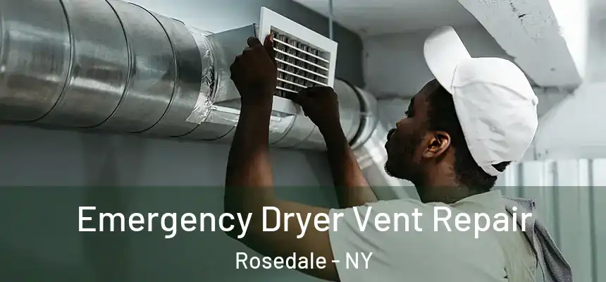 Emergency Dryer Vent Repair Rosedale - NY