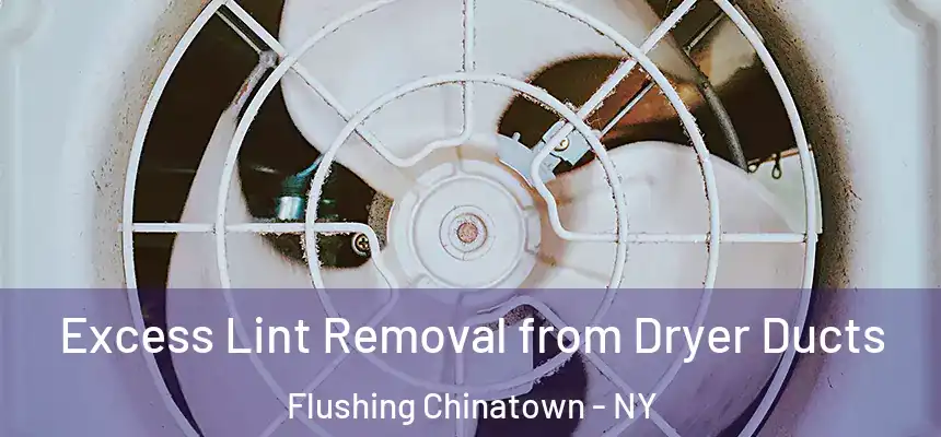  Excess Lint Removal from Dryer Ducts Flushing Chinatown - NY