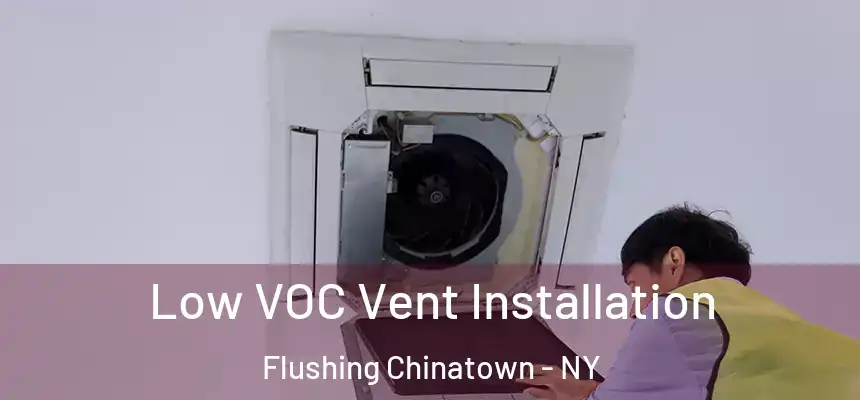  Low VOC Vent Installation Flushing Chinatown - NY