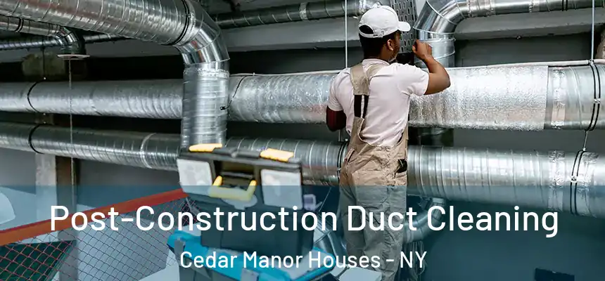 Post-Construction Duct Cleaning Cedar Manor Houses - NY