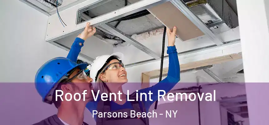  Roof Vent Lint Removal Parsons Beach - NY