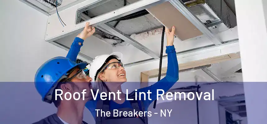 Roof Vent Lint Removal The Breakers - NY
